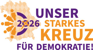 Logo - starkes Kreuz für Demokratie - RGB Logo - starkes Kreuz für Demokratie - RGB